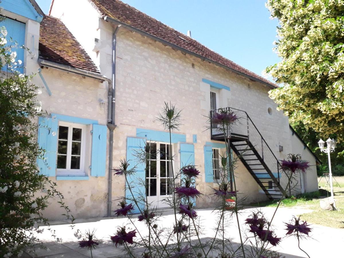 Le Moulin Bleu Bed & Breakfast Seigy Eksteriør bilde