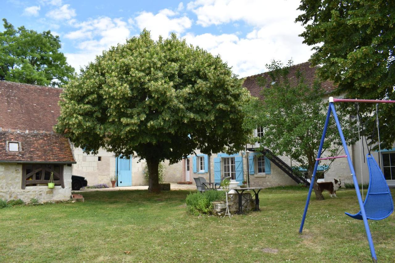 Le Moulin Bleu Bed & Breakfast Seigy Eksteriør bilde