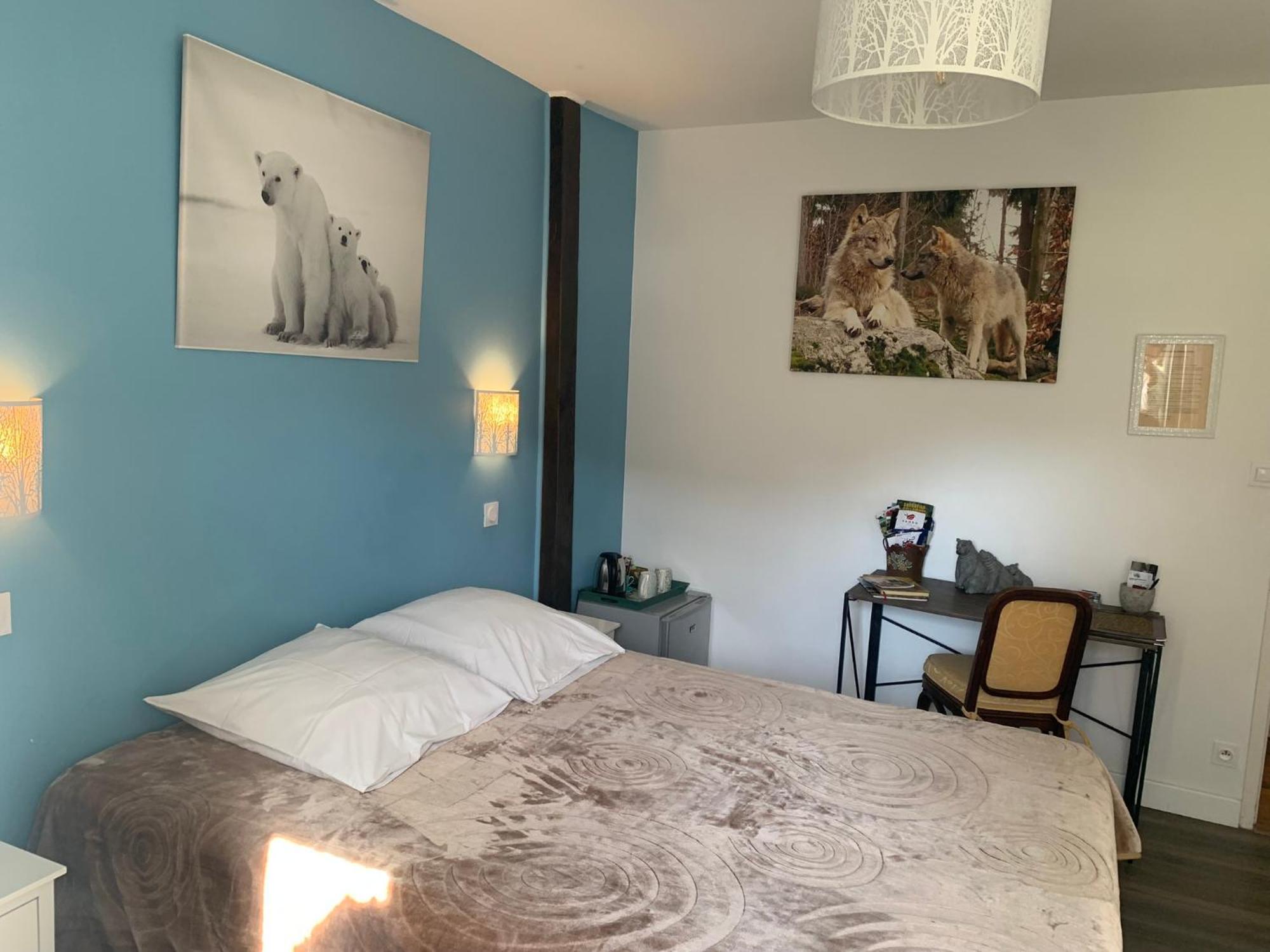 Le Moulin Bleu Bed & Breakfast Seigy Eksteriør bilde