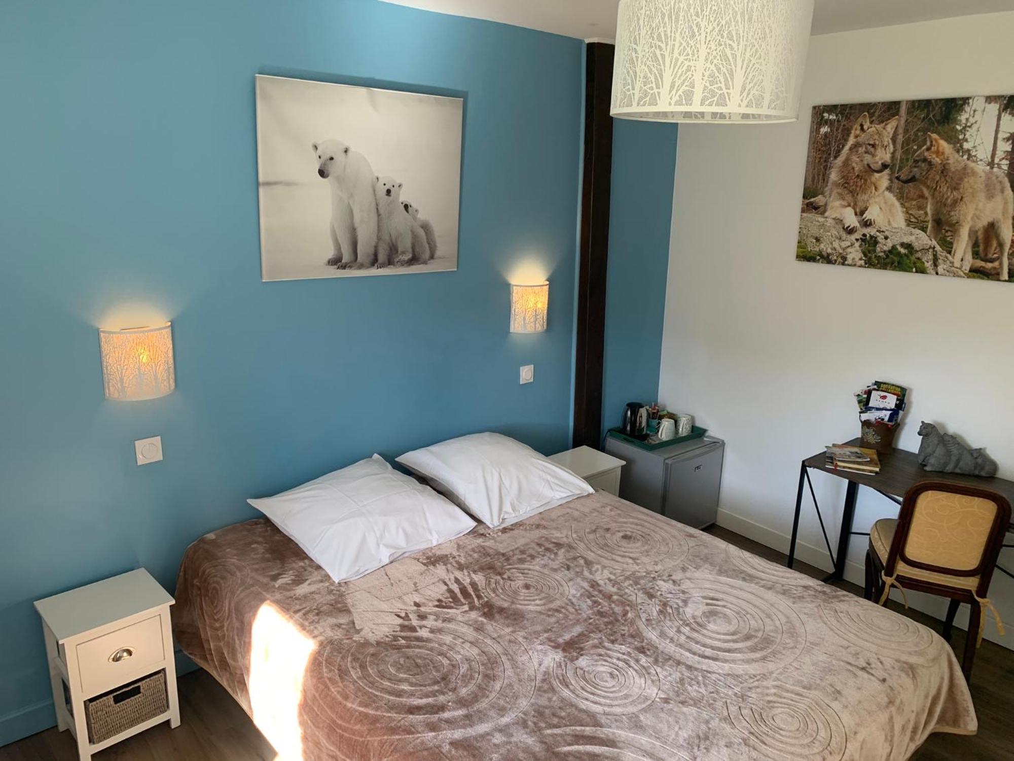 Le Moulin Bleu Bed & Breakfast Seigy Eksteriør bilde